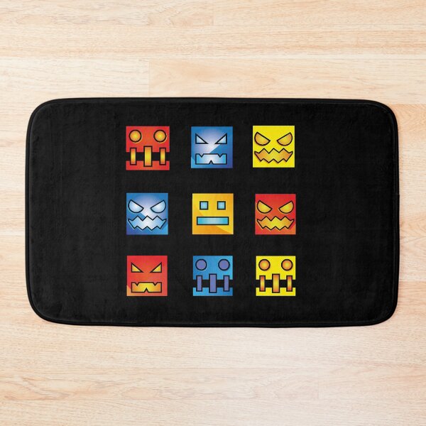 Item preview, geometry dash icon face designed and sold by layne-miyok.