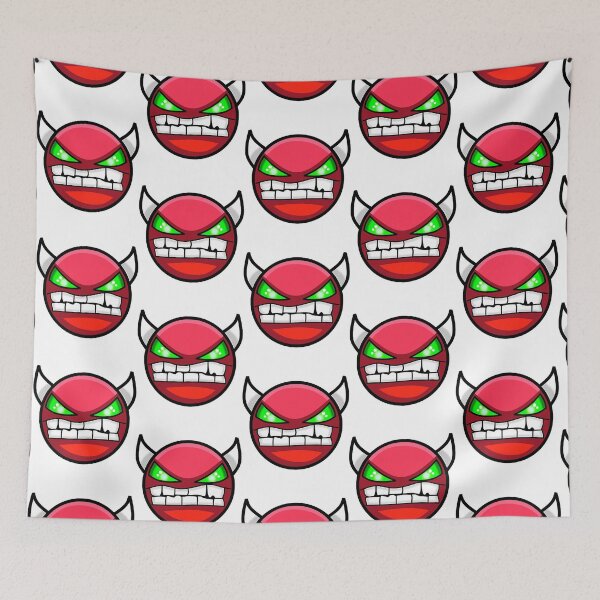 Item preview, Geometry dash hard demon designed and sold by layne-miyok.