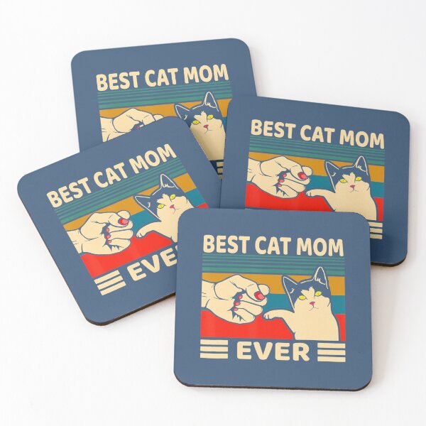 Item preview, Best Cat Mom Ever 	 Vintage Bump Fit Mothers Day 		 designed and sold by zkguklahcz21.