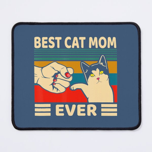 Item preview, Best Cat Mom Ever 	 Vintage Bump Fit Mothers Day 		 designed and sold by zkguklahcz21.
