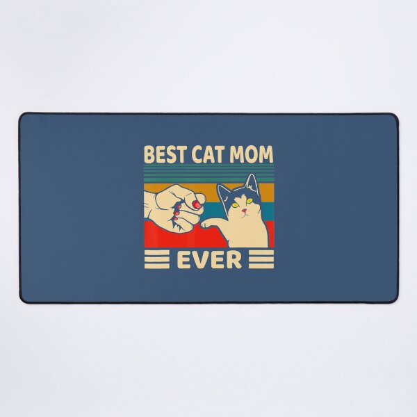 Item preview, Best Cat Mom Ever Vintage Bump Fit Mothers Day designed and sold by zkguklahcz21.
