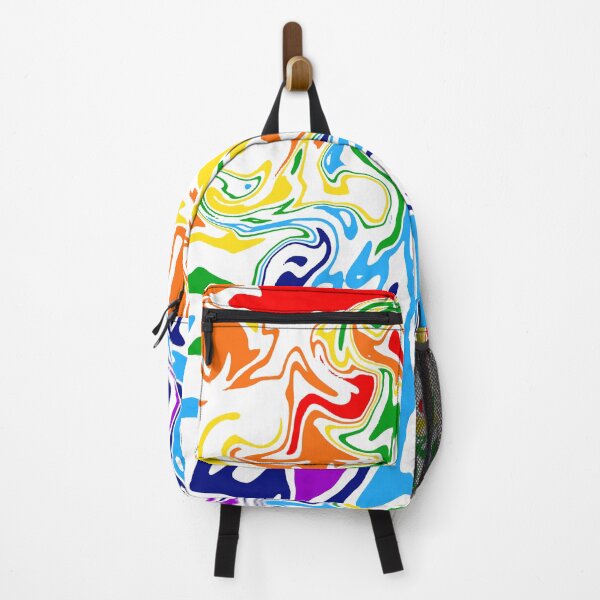 Item preview, Liquid Rainbow Swirly Abstract Pattern designed and sold by Deborah Camp.