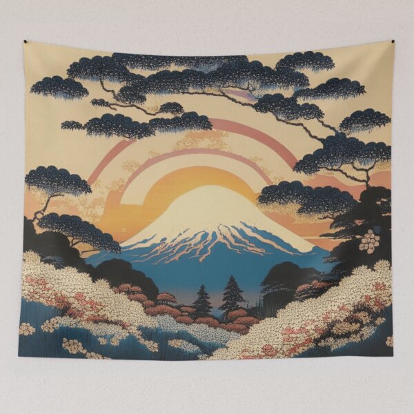 Item preview, Floating World Field of Flowers designed and sold by XamiDesign.