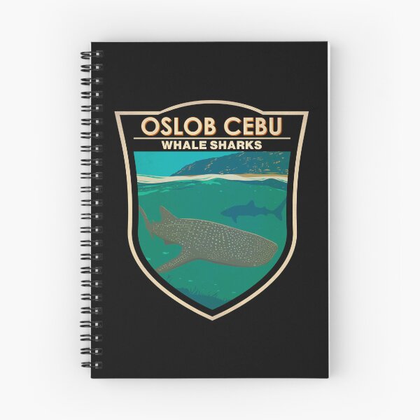 Item preview, Oslob Cebu Philippines Whale Shark Travel Badge designed and sold by KrisSidDesigns.
