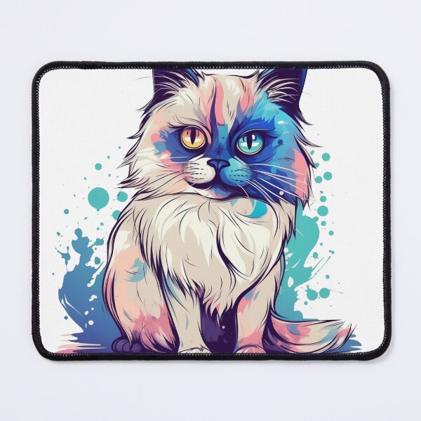 Item preview, Birman Cat Design Perfect for Feline Lovers and Pet designed and sold by DooodleGod.