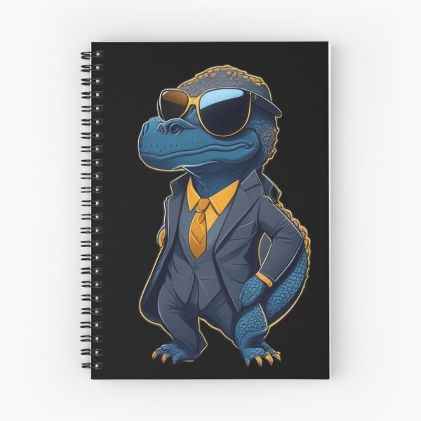 Item preview, Jazzy Blue Dino in Suit and Sunglasses - Animal designed and sold by Just Art's Creations colinw2292@gmail.com.