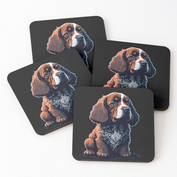 Item preview, English Cocker Spaniel (Sticker and Print Out) designed and sold by Sir Elgin Ortiz.