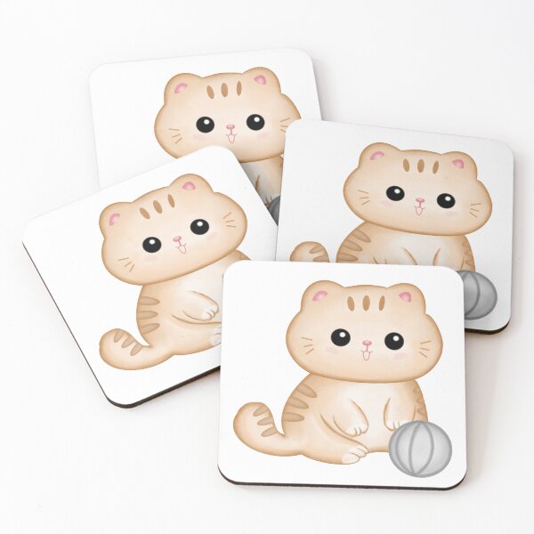Item preview, Cat with a ball designed and sold by Preeyanc.