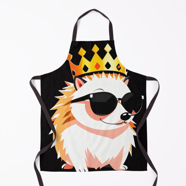 Item preview,  Cool hedgehog personage in sunglasses wearing a crown designed and sold by Harmonysens.
