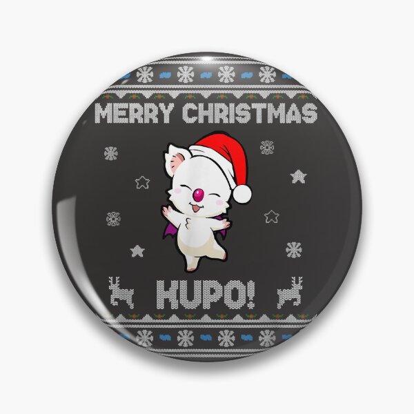 Artikelvorschau, Moogle Frohe Weihnachten, Kupo! entworfen und verkauft von PeggyBookman.