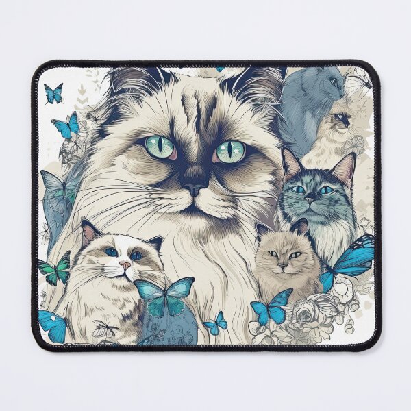 Item preview, Birman Art: Creative and Adorable Cat Collage Clothing designed and sold by DooodleGod.