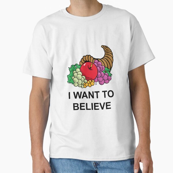 Item preview, I Want to Believe in the Fruit of the Cornucopia (Parody) designed and sold by AntiPolitical.