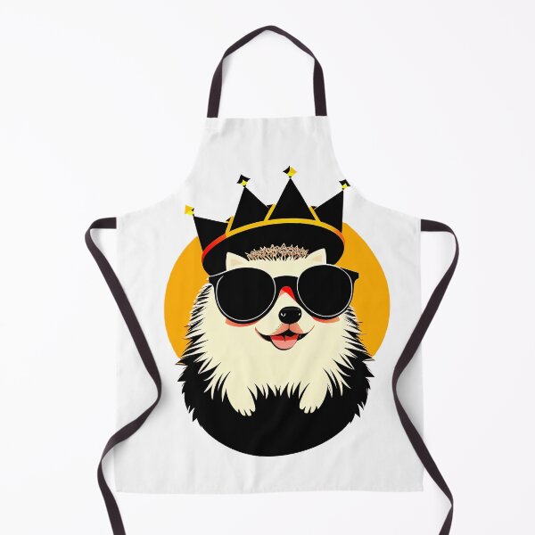 Item preview, Cool hedgehog personage in sunglasses wearing a crown designed and sold by Harmonysens.