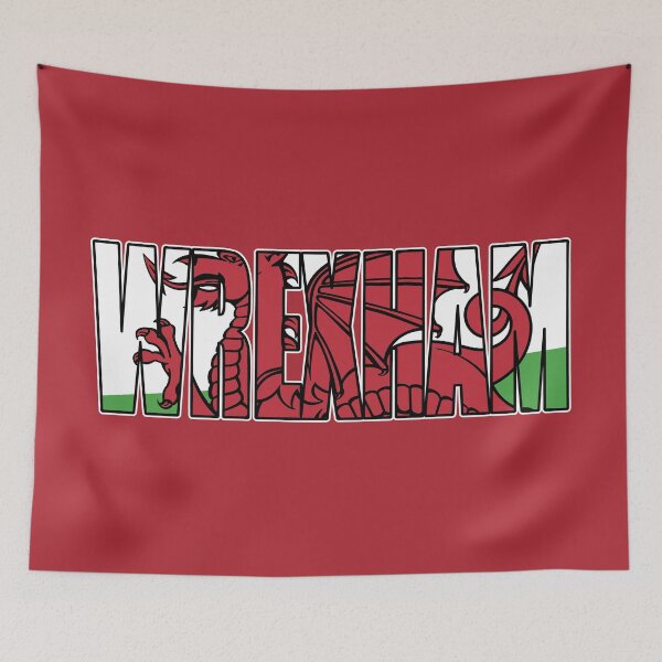Item preview, Wrexham Welsh Flag designed and sold by Confusion101.