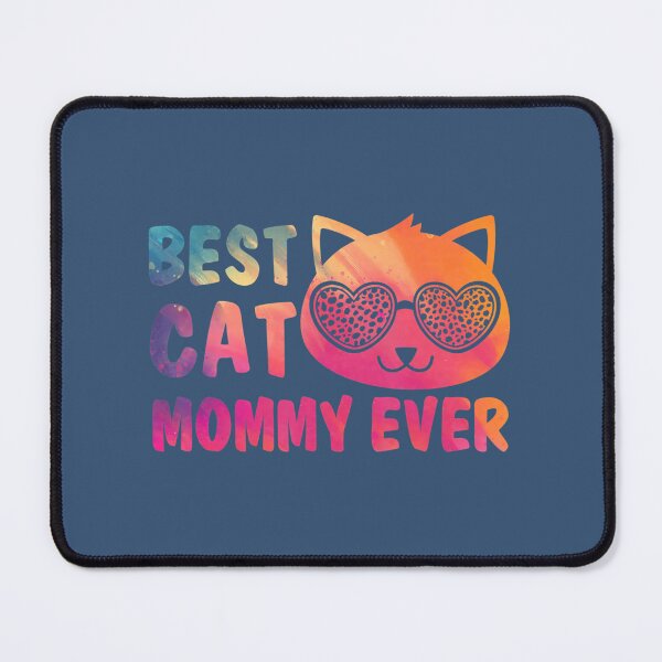 Item preview, Best Cat Mom Mommy Ever Colorful Kitty Leopard Eyeglasses 		 designed and sold by zkguklahcz21.