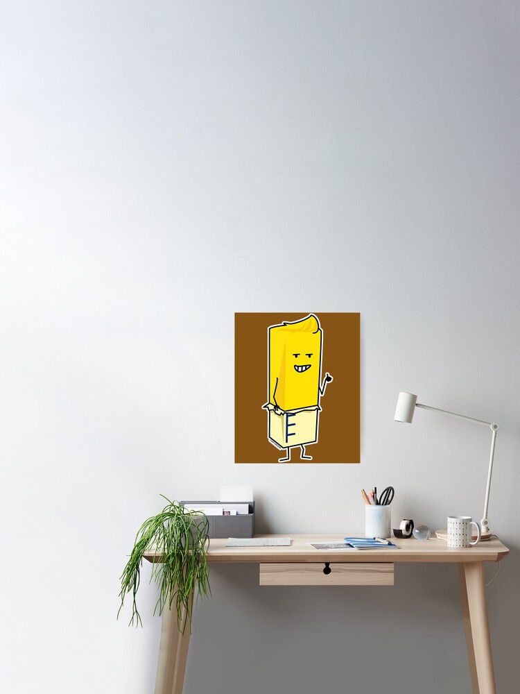 Buttered Buttery Stick of Butter Happy Thumbs Up  Poster for Sale by  xohzrzxqj28 | Redbubble