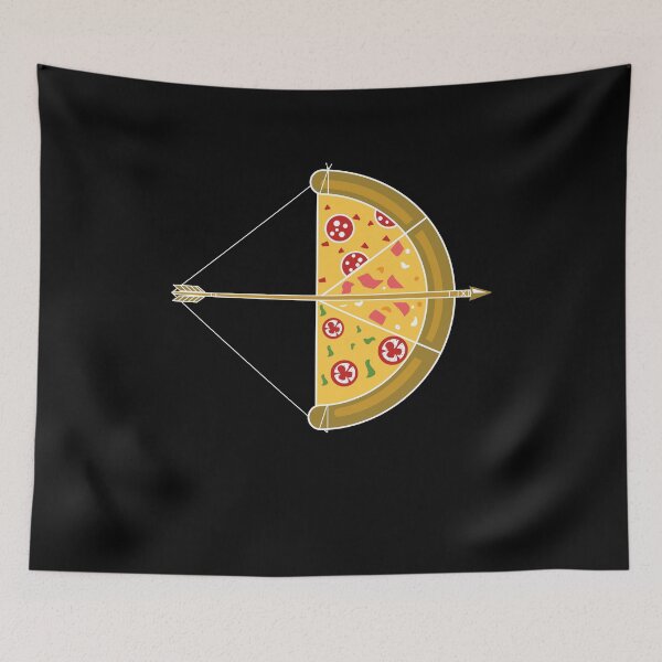 Item preview, Funny Pizza Bow and Arrow - Graphic For Pizza Fans, Kids and Adults designed and sold by Dungeon-Heaven.