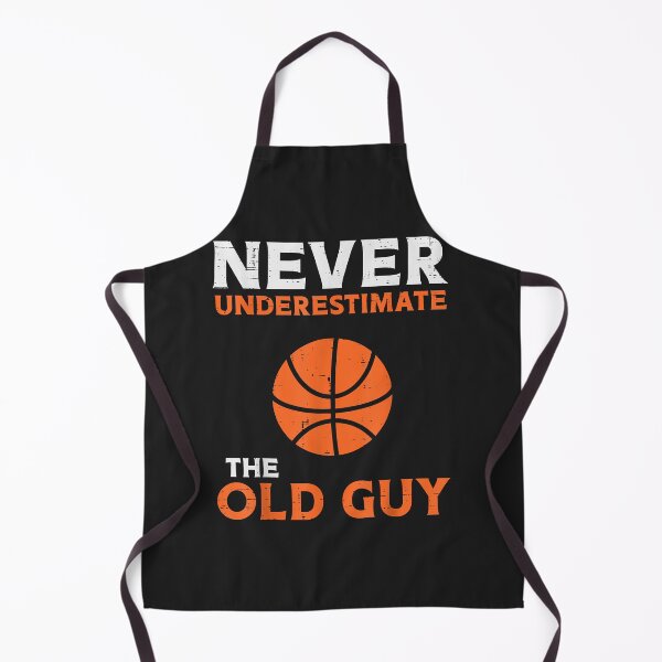 Item preview, Never Underestimate The Old Guy Basketball Grandpa Dad Men designed and sold by PeggyBookman.