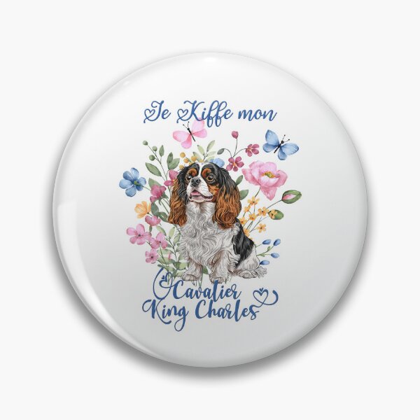 Item preview, Cavalier King Charles (Cavalier King Charles Spaniel) dog, Je kiffe mon Cavalier King Charles, for lovers of companion dogs, in French designed and sold by isaweb.