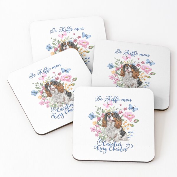 Item preview, Cavalier King Charles (Cavalier King Charles Spaniel) dog, Je kiffe mon Cavalier King Charles, for lovers of companion dogs, in French designed and sold by isaweb.