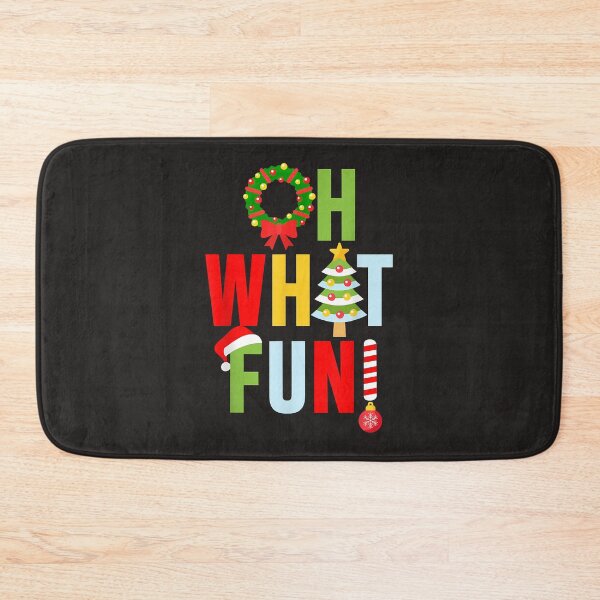 Item preview, Oh What Fun Christmas  With Wreath And Tree  designed and sold by PeggyBookman.