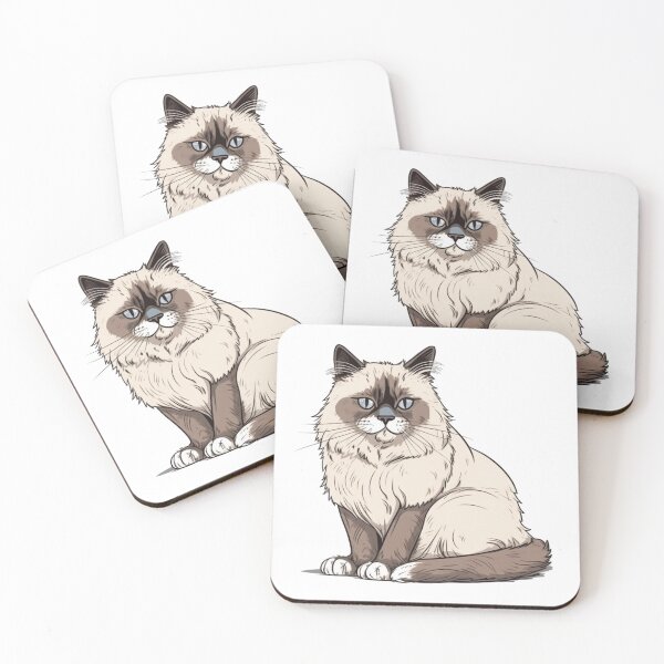 Item preview, Purrfect Birman Designs - Vibrant and Adorable Cat Lover's Tee for Birman Cat Owners designed and sold by DooodleGod.