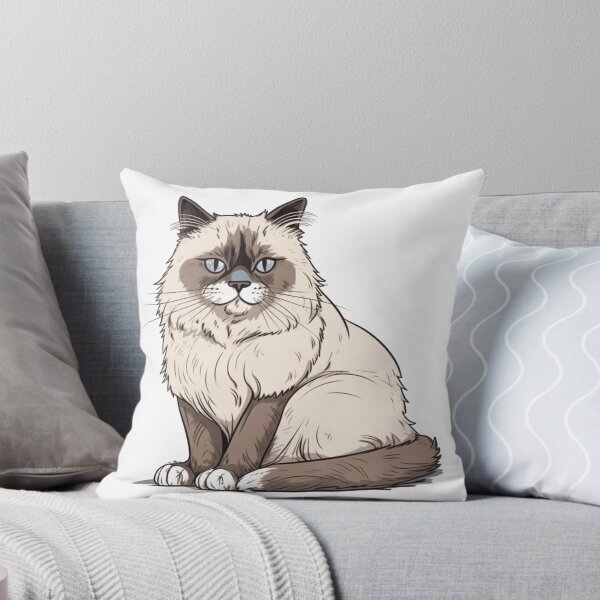 Item preview, Purrfect Birman Designs - Vibrant and Adorable Cat Lover's Tee for Birman Cat Owners designed and sold by DooodleGod.