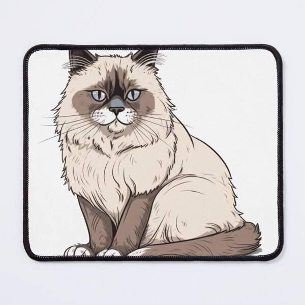 Item preview, Purrfect Birman Designs - Vibrant and Adorable Cat Lover's Tee for Birman Cat Owners designed and sold by DooodleGod.