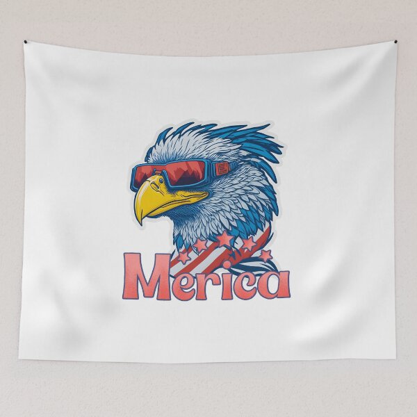Item preview, Eagle with Mullet and Glasses designed and sold by Schka.
