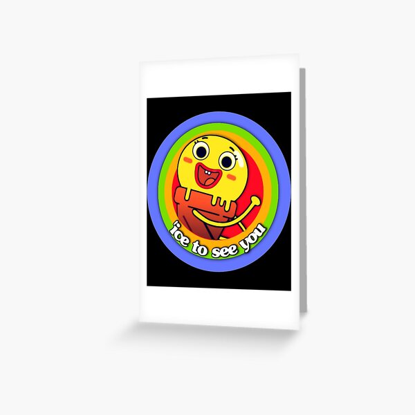 Gumball Family Greeting Card by Cholil Jr