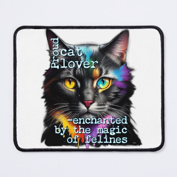 Item preview, Proud cat lover - enchanted by the magic of felines designed and sold by ElliOzy.