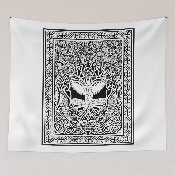 Item preview, Druid Tree of Life - Celtic art designed and sold by Mariano Ruszaj.