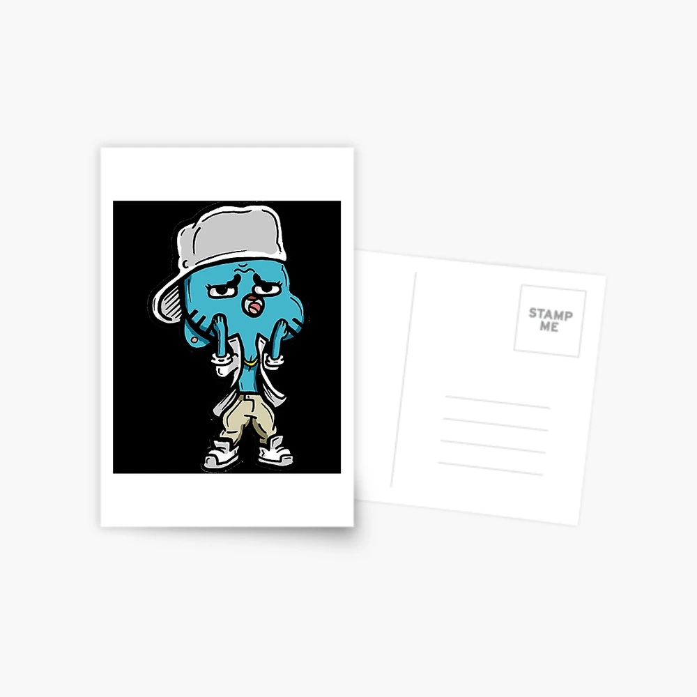 Gumball from The Amazing World of Gumball™ Ocho's Uncle Song Art Print for  Sale by sketchNkustom