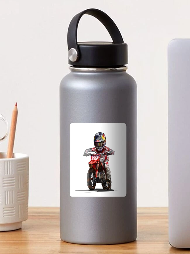 Motocross Dirtbike Rider 18 Sticker for Sale by TheArtWarehouse