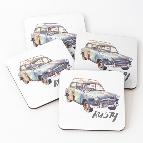 Item preview, Rusty car shirt for car fans designed and sold by goorolsky.