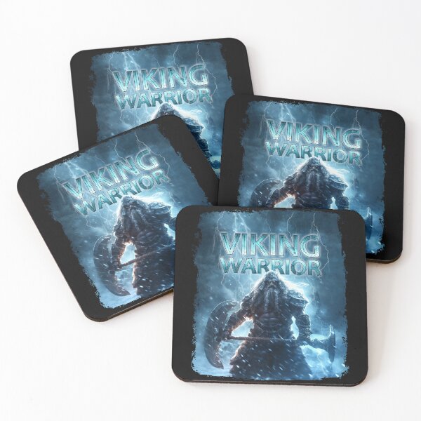 Item preview, Vilking warrior - epic storm battle field - blue designed and sold by DarkDesign69.