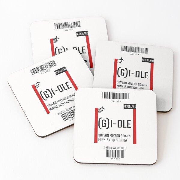 Item preview, Gidle Boarding Pass  iPhone Case designed and sold by davidrobinson21.