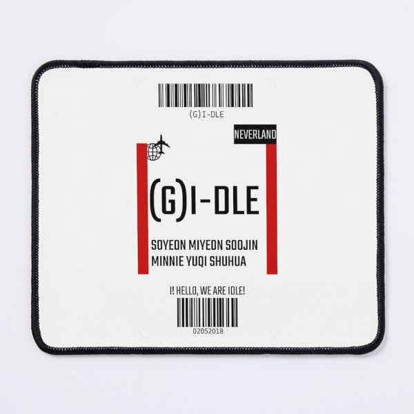 Item preview, Gidle Boarding Pass  iPhone Case designed and sold by davidrobinson21.