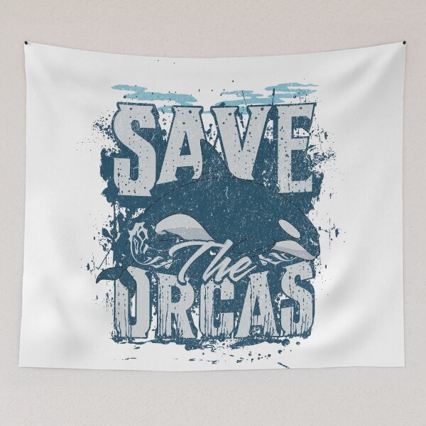 Item preview, Save the orcas designed and sold by addict2reading.