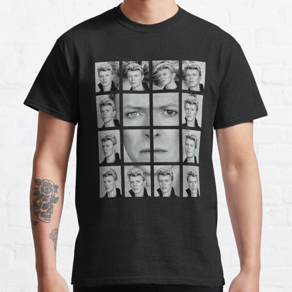 David bowie shop t shirt redbubble