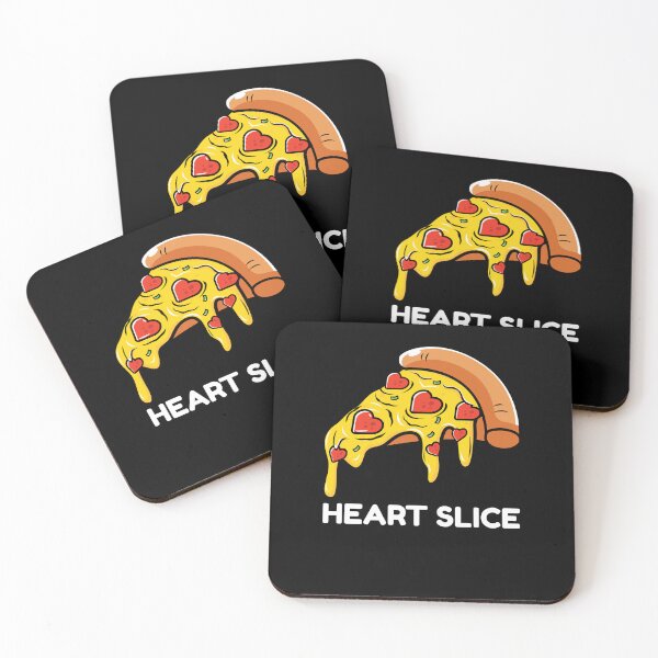 Item preview, Cute Heart Pizza Slice - Graphic For Pizza Fans, Kids and Adults designed and sold by Dungeon-Heaven.