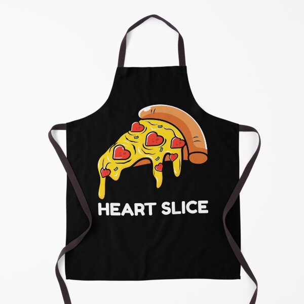 Item preview, Cute Heart Pizza Slice - Graphic For Pizza Fans, Kids and Adults designed and sold by Dungeon-Heaven.