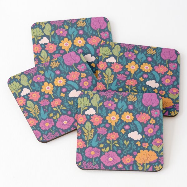 Item preview, Rainbow-Themed Floral Patterns: Seamless Flowers and Trees designed and sold by cocomikozza.