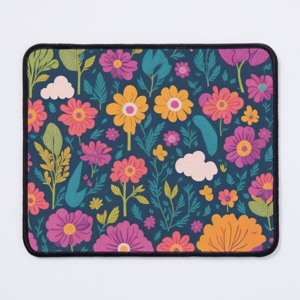 Item preview, Rainbow-Themed Floral Patterns: Seamless Flowers and Trees designed and sold by cocomikozza.