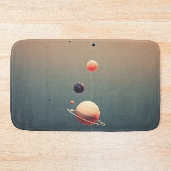 Item preview, beautiful minimalistic cosmos and celestrial bodies defying gravity designed and sold by ink-and-Design.