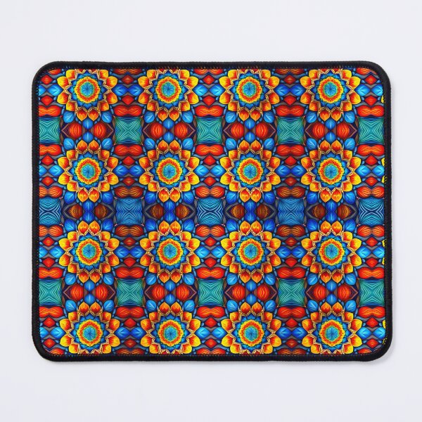 Item preview, Mandala red, yellow, blue designed and sold by Reunimage.