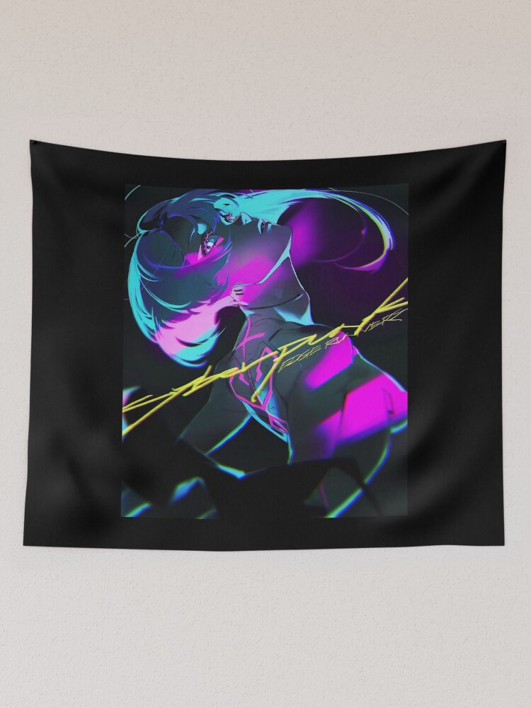 cyberpunk edgerunners Tapestry for Sale by mireyaclaire Redbubble