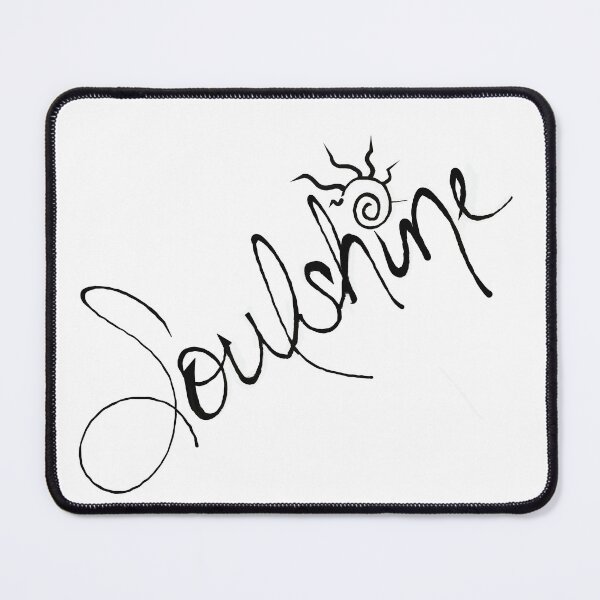 Vista previa del artículo con la obra «Soulshine LOGOTIPO Negro», diseñado y vendido por Soulshinecc.