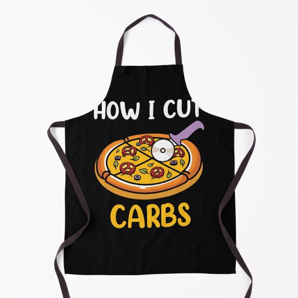 Item preview, Funny Pizza How I Cut Carbs - Graphic For Pizza Fans, Kids and Adults designed and sold by Dungeon-Heaven.