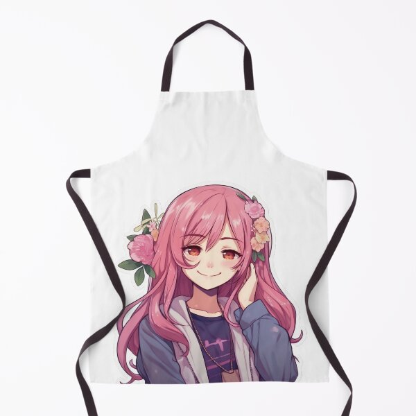 Item preview, Pink Hair Anime Girl designed and sold by NickFound.
